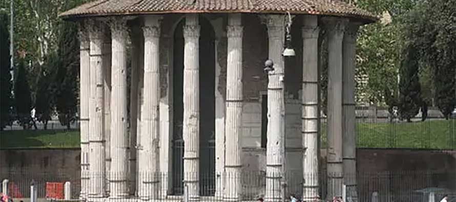 Il tempio di Vesta a Roma